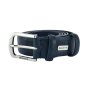 Biagiotti Cinturón Hombre Exterior PU Forro de Piel Genuina, Acortable, Sin Costuras Alto 3,5 cm Con Caja 696 — vista 10
