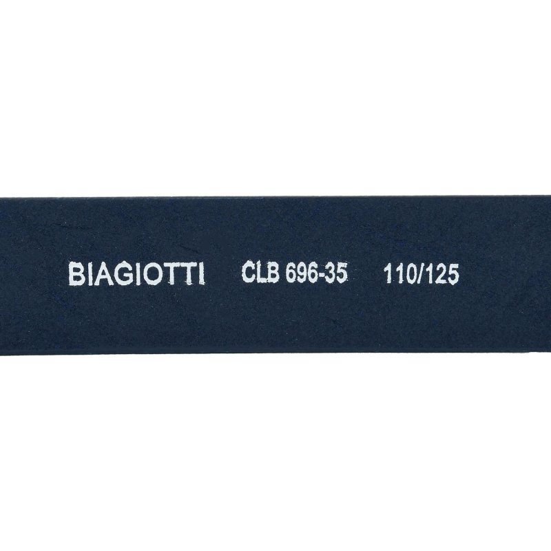 Biagiotti Herrengürtel Außenmaterial PU Echtleder-Futter, kürzbar, Ohne Nähte, 3,5 cm hoch mit Box 696 — Ansicht 15