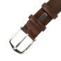 Biagiotti Men's Belt PU Exterior Leather Lining, Adjustable, Seamless 3.5cm High With Box 696 — view 21