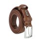 Biagiotti Herrengürtel aus PU mit Echtleder-Futter, kürzbar, ohne Naht, 3 cm hoch, mit Box 697