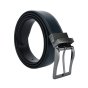 Laura Biagiotti Men's Reversible Belt In Genuine Leather, 3.5cm High, Adjustable and Shortenable