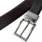 Laura Biagiotti Men's Reversible Belt In Genuine Leather, 3.5cm High, Adjustable and Shortenable — view 17