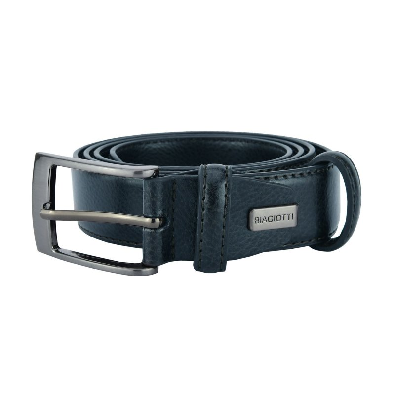 Ceinture Homme Laura Biagiotti en Cuir Véritable, Boucle Sans Nickel, Raccourcissable, Hauteur 3 cm, avec Boîte — vue 18