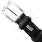 Laura Biagiotti Men's Belt In Genuine Leather, Nickel Free Shortenable Buckle, 3.5 cm High, With Box — detail