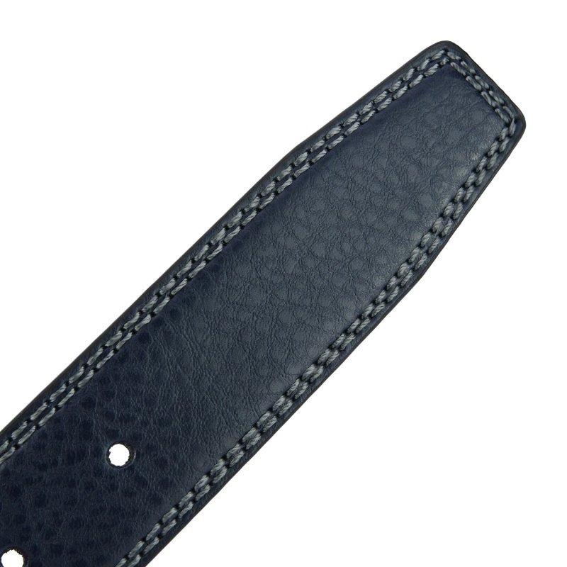 Laura Biagiotti Men's Belt In Genuine Leather, Nickel Free Shortenable Buckle, 3.5 cm High, With Box — view 14