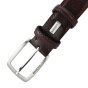 Laura Biagiotti Men's Belt In Genuine Leather, Nickel Free Shortenable Buckle, 3.5 cm High, With Box — view 21