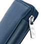 CONTE MASSIMO Llavero Grande para Hombre y Mujer, Piel Auténtica con Cremallera, Con Caja de Regalo — vista trasera