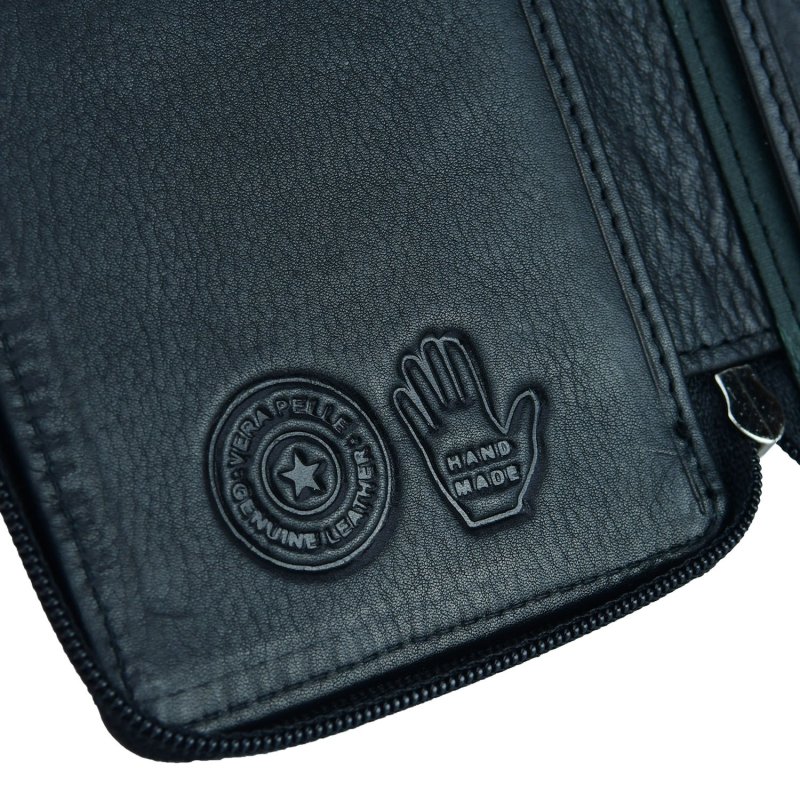 CONTE MASSIMO Large Keyring For Men And Women, Genuine Leather With Zip, With Gift Box — view 20