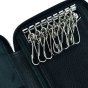 CONTE MASSIMO Großes Schlüsseletui für Damen und Herren, echtes Leder mit Reißverschluss, mit Geschenkbox — Ansicht 22