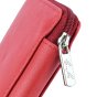 CONTE MASSIMO Großes Schlüsseletui für Damen und Herren, echtes Leder mit Reißverschluss, mit Geschenkbox — Ansicht 27
