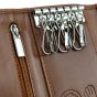 CONTE MASSIMO Étui à Clés Homme Femme, Cuir Véritable, avec Poche — vue 11