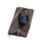 CONTE MASSIMO Étui à Clés pour Homme et Femme en Cuir Véritable avec Fermeture Zippée, Boîte Cadeau — vue 7