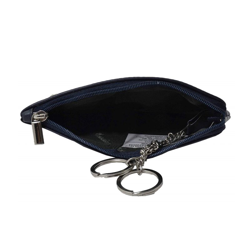 CONTE MASSIMO Keyring For Men and Women in Genuine Leather With Zip, Gift Box — view 14