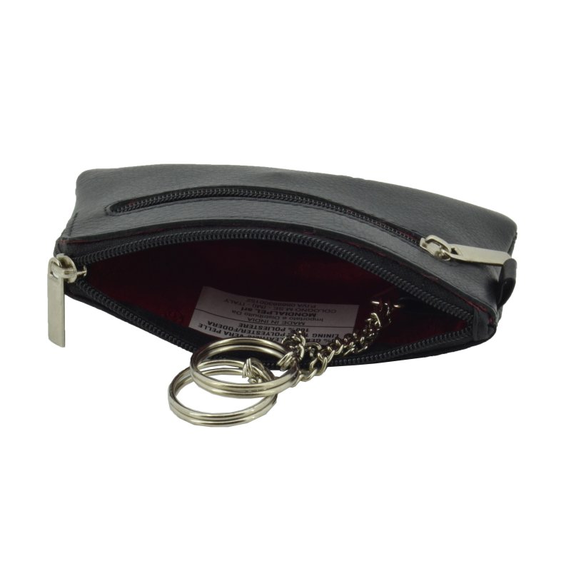 CONTE MASSIMO Keyring For Men and Women, Genuine Leather With Rings, Gift Box — view 20