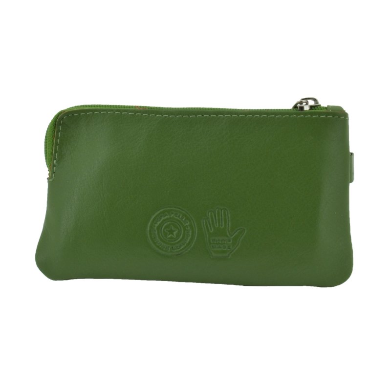 CONTE MASSIMO Schlüsseletui für Damen und Herren, echtes Leder mit Ringen, Geschenkbox — Ansicht 36