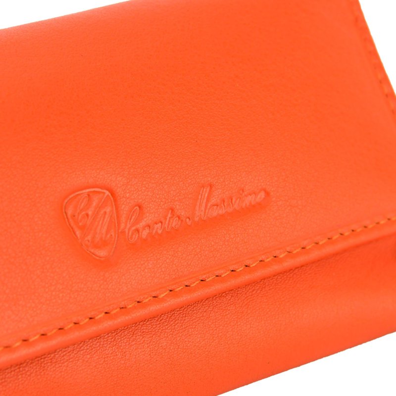 CONTE MASSIMO Schlüsseletui für Damen und Herren aus echtem Leder, mit Geschenkbox — Ansicht 14