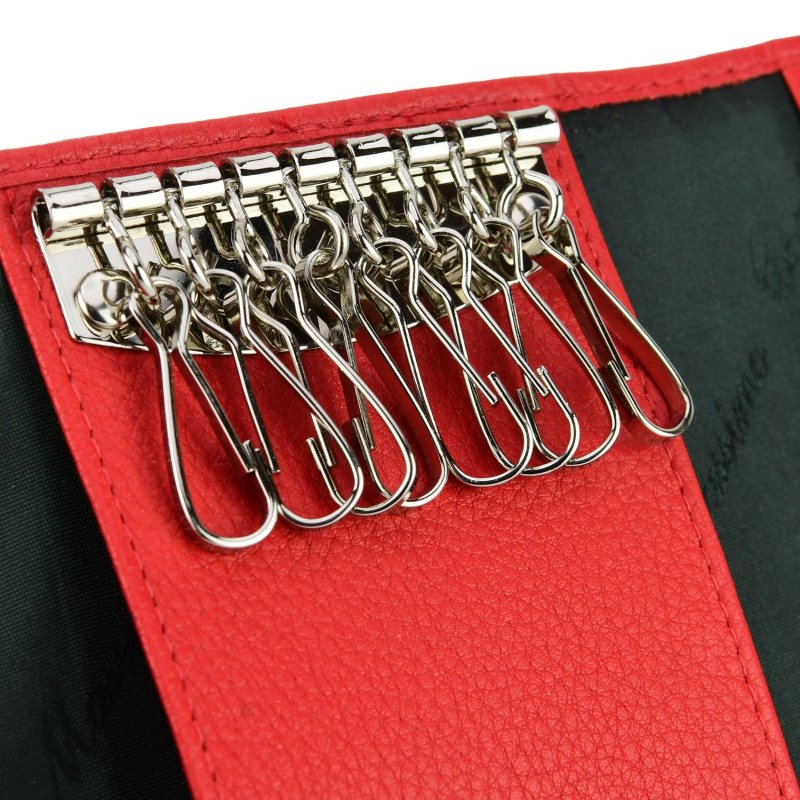 CONTE MASSIMO Men's and Women's Keyring In Genuine Leather, With Gift Box — view 42