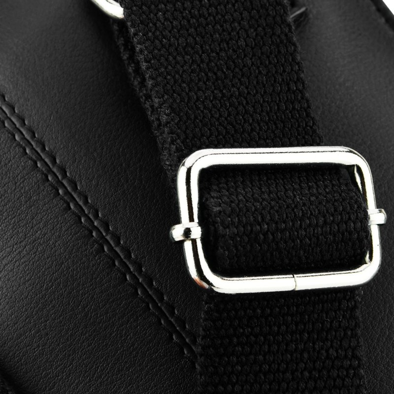 Conte Massimo Sacoche Homme en Cuir Véritable avec Bandoulière Réglable, Petite — vue 14