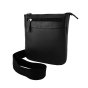 Conte Massimo Men's Crossbody Bag In Genuine Leather With Adjustable Strap, Medium 417