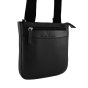 Conte Massimo Sacoche Homme en Cuir Véritable avec Bandoulière Réglable, Moyenne 417 — détail