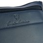 Conte Massimo Sacoche Homme en Cuir Véritable avec Bandoulière Réglable, Grande 410 — vue de face