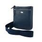 Biagiotti Men's Crossbody Bag With Strap, In Genuine Leather, Small 401