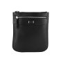 Biagiotti Men's Crossbody Bag With Strap, In Genuine Leather, Small 401 — view 11
