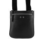 Biagiotti Men's Crossbody Bag With Strap, In Genuine Leather, Small 401 — view 13