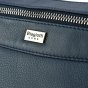 Biagiotti Sacoche Homme avec Bandoulière Réglable, en Cuir Véritable, Moyenne 417 — détail logo