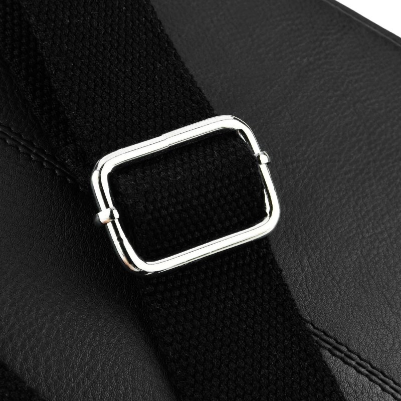 Biagiotti Men's Crossbody Bag with Adjustable Shoulder Strap, Genuine Leather Medium 417 — view 16