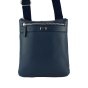 Biagiotti Men's Crossbody Bag with Adjustable Shoulder Strap, Genuine Leather Large 410 — inside