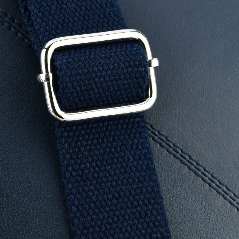 Biagiotti Bolso Bandolera para Hombre con Correa Ajustable, de Piel Auténtica Grande 410 — vista 8