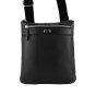 Biagiotti Men's Crossbody Bag with Adjustable Shoulder Strap, Genuine Leather Large 410 — view 12
