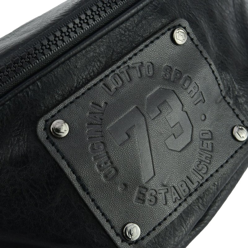 Lotto Men's Adjustable Waist Bag, Faux Leather, Multi-Pocket — view 12