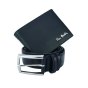 Pierre Cardin Coffret Cadeau Homme, Portefeuille Avec Protection RFID et Ceinture En Cuir Véritable — vue 7