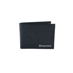 SERGIO TACCHINI Portefeuille Homme en Cuir Véritable Saffiano, Fin avec Porte-cartes 2