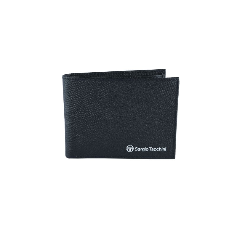 SERGIO TACCHINI Cartera de Hombre en Piel Auténtica Saffiano, Fina con Tarjetero — vista 9