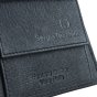 SERGIO TACCHINI Men's Wallet in Genuine Saffiano Leather, Slim With Card Holder — view 16